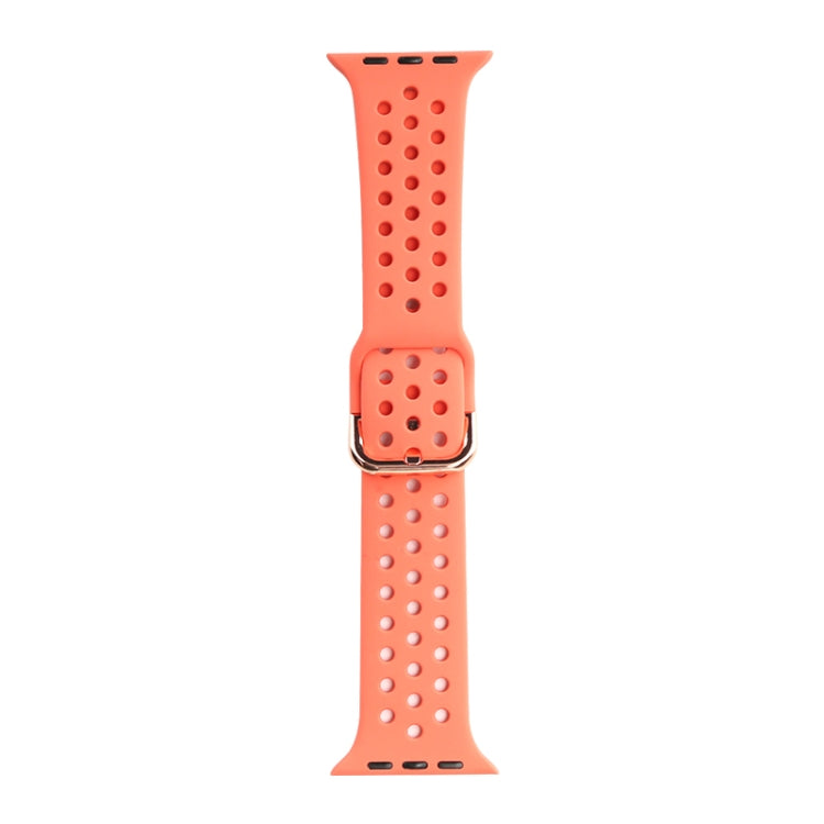 Silicone Replacement Watchband For Apple Watch Series, 7 41mm / 6 & SE & 5 & 4 40mm / 3 & 2 & 1 38mm