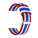 Ersatzarmband aus geteiltem Nylon für Samsung Galaxy Watch4 40/44 mm &amp; Watch4 Classic 42/46 mm