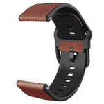 Two-layer Cowhide Leather Replacement Strap Watchband, 20mm, 22mm
