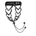 Heart Metal Replacement Strap Watchband For Apple Watch Series, 7 41mm / 6 & SE & 5 & 4 40mm / 3 & 2 & 1 38mm, 7 45mm / 6 & SE & 5 & 4 44mm / 3 & 2 & 1 42mm