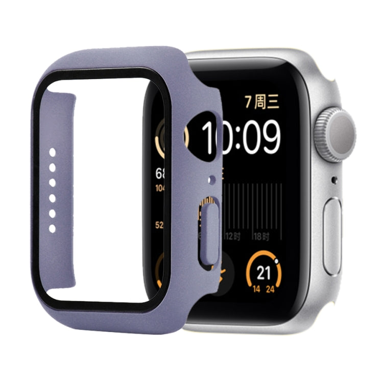 Shockproof PC+Tempered Glass Protective Case with Packed Carton For Apple Watch 44mm(Orange), For Apple Watch Series 6 / 5 / 4 / Watch SE 40mm, For Apple Watch Series 3 & 2 & 1 38mm