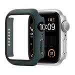 Shockproof PC+Tempered Glass Protective Case with Packed Carton For Apple Watch 44mm(Orange), For Apple Watch Series 6 / 5 / 4 / Watch SE 40mm, For Apple Watch Series 3 & 2 & 1 38mm
