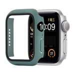 Shockproof PC+Tempered Glass Protective Case with Packed Carton For Apple Watch 44mm(Orange), For Apple Watch Series 6 / 5 / 4 / Watch SE 40mm, For Apple Watch Series 3 & 2 & 1 38mm