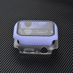 Shockproof PC+Tempered Glass Protective Case with Packed Carton For Apple Watch 44mm(Orange), For Apple Watch Series 6 / 5 / 4 / Watch SE 40mm, For Apple Watch Series 3 & 2 & 1 38mm