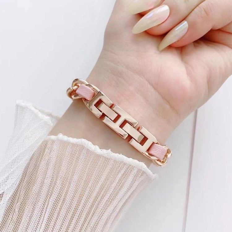 Single Row Metal Replacement Strap Watchband For Apple Watch Series, 7 41mm / 6 & SE & 5 & 4 40mm / 3 & 2 & 1 38mm, 7 45mm / 6 & SE & 5 & 4 44mm / 3 & 2 & 1 42mm