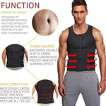 Neoprene Men Sport Body Shapers Vest Waist Body Shaping Corset, S, M, L, XL, XXL, XXXL