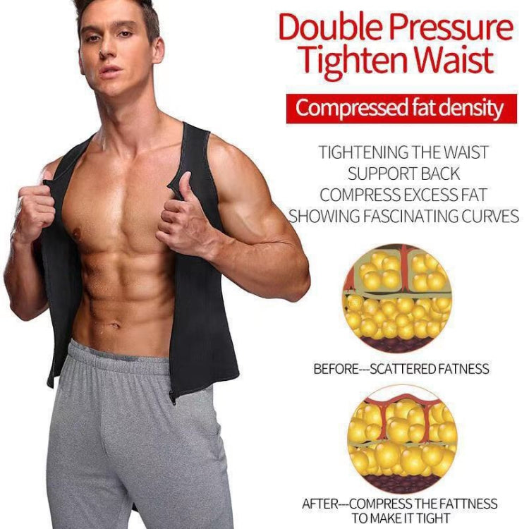 Neoprene Men Sport Body Shapers Vest Waist Body Shaping Corset, S, M, L, XL, XXL, XXXL