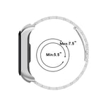 Three-beads Steel Replacement Strap Watchband, For Samsung Galaxy Fit2 SM-R220