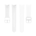 Silicone Flat Buckle Replacement Strap Watchband, Flat Buckle
