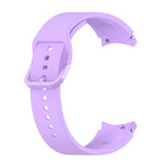 Silicone Flat Buckle Replacement Strap Watchband, Flat Buckle
