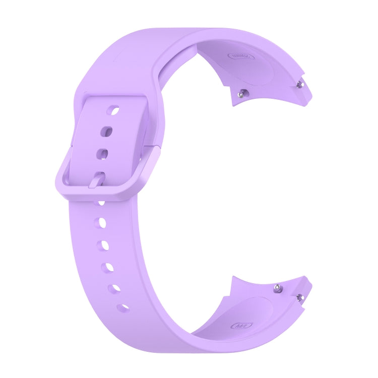 Silicone Flat Buckle Replacement Strap Watchband, Flat Buckle