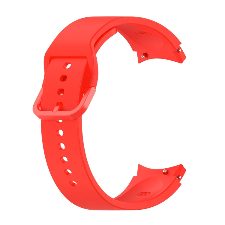 Silicone Flat Buckle Replacement Strap Watchband, Flat Buckle