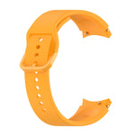 Silicone Flat Buckle Replacement Strap Watchband, Flat Buckle