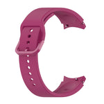 Silicone Flat Buckle Replacement Strap Watchband, Flat Buckle