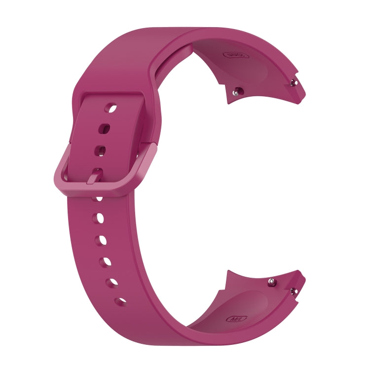 Silicone Flat Buckle Replacement Strap Watchband, Flat Buckle
