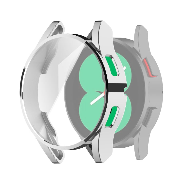 Full Coverage TPU Electroplating Protective Case Cover, For Samung Galaxy Watch4 40mm, For Samung Galaxy Watch4 44mm