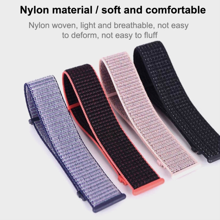 Nylon Loop Replacement Strap Watchband, For Samsung Galaxy Watch4 Classic/Watch4