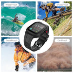 RedPepper IP68 Waterproof Screen Protector + Watchband + Protective Case, For Apple Watch Series 6 / 5 / 4 / Watch SE 44mm