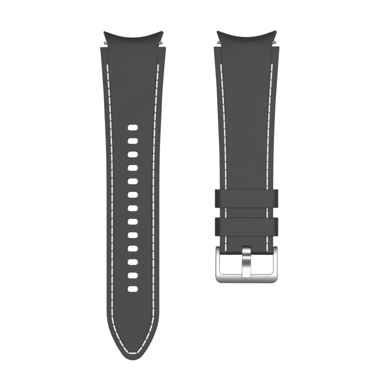 Silicone Stitching Replacement Strap Watchband, For Samsung Galaxy Watch4 / Watch4 Classic