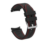 Silicone Stitching Replacement Strap Watchband, For Samsung Galaxy Watch4 / Watch4 Classic
