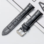 Calf Leather Replacement Strap Watchband, 24mm