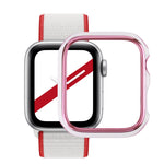 Dual-color Electroplating PC Protective Watch Case, For Apple Watch Series 3 & 2 & 1 38mm