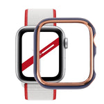 Dual-color Electroplating PC Protective Watch Case, For Apple Watch Series 3 & 2 & 1 38mm