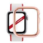 Dual-color Electroplating PC Protective Watch Case, For Apple Watch Series 3 & 2 & 1 38mm