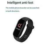 1M7 Sports Smart Bracelet, Support Heart Rate Monitoring & Blood Pressure Monitoring & Sleep Monitoring & Sedentary Reminder, Linear Charging, Magnetic Charging