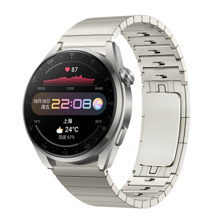 22mm Self-demolition Stainless Steel Metal Replacement Watchband, For Huawei Watch GT2 Pro
