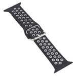 Silicone Replacement Strap Watchband + Protective Case with Screen Protector Set For Apple Watch Series, 3 & 2 & 1 42mm, For Apple Watch Series 6 / 5 / 4 / Watch SE 44mm