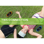 NewRixing NR-4022 TWS Two-color Bluetooth Speaker with Handle