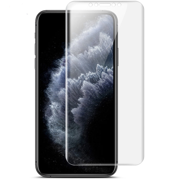 قطعتان من فيلم هيدروجيل منحني كامل الشاشة للحماية، من IMAK، لهواتف iPhone 11، iPhone 11 Pro، iPhone 11 Pro Max