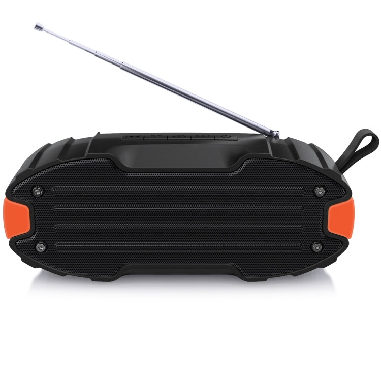 New Rixing NR-907FM TWS Outdoor Bluetooth Speaker Support Hands-free Call / FM with Handle & Antenna, NR-907FM (Orange), NR-907FM (Black), NR-907FM (Red), NR-907FM (Yellow), NR-906 (Blue)