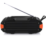 New Rixing NR-907FM TWS Outdoor Bluetooth Speaker Support Hands-free Call / FM with Handle & Antenna, NR-907FM (Orange), NR-907FM (Black), NR-907FM (Red), NR-907FM (Yellow), NR-906 (Blue)