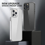 iPAKY Transparent Shockproof TPU + PC Protective Case, For iPhone 13 mini, For iPhone 13, For iPhone 13 Pro, For iPhone 13 Pro Max