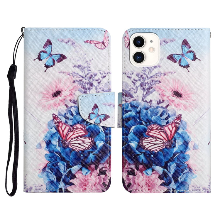 Painted Pattern Horizontal Flip Leather Case with Holder & Card Slot & Wallet, For iPhone 11, For iPhone XS Max, For iPhone XR