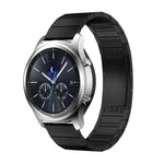 Originales Ersatzarmband mit einperliger Stahlschließe für Samsung Smartwatches, 18 mm, 20 mm, 22 mm