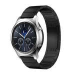 Originales Ersatzarmband mit einperliger Stahlschließe für Samsung Smartwatches, 18 mm, 20 mm, 22 mm