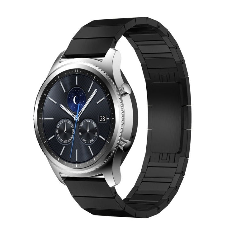 Originales Ersatzarmband mit einperliger Stahlschließe für Samsung Smartwatches, 18 mm, 20 mm, 22 mm