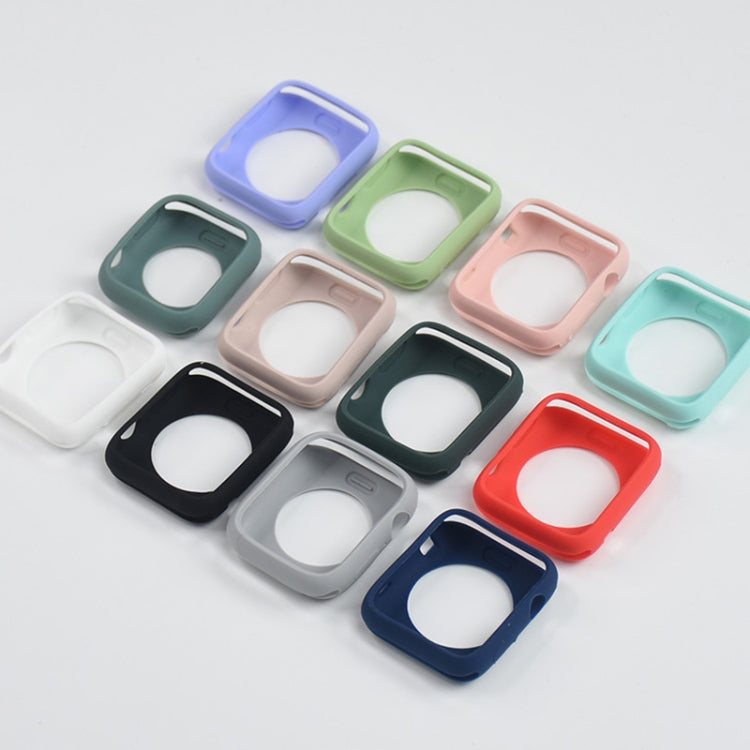 Shockproof All-inclusive Silicone Protective Case, For Apple Watch Series 3 & 2 & 1 38mm