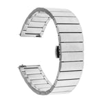 For Samsung Smart Watch One-bead Steel Butterfly Buckle Replacement Strap Watchband, 18mm, 20mm, 22mm