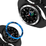 Lünettenring aus Stahl für Smartwatches, Version A, für Samsung Galaxy Watch4 Classic 42 mm und 46 mm