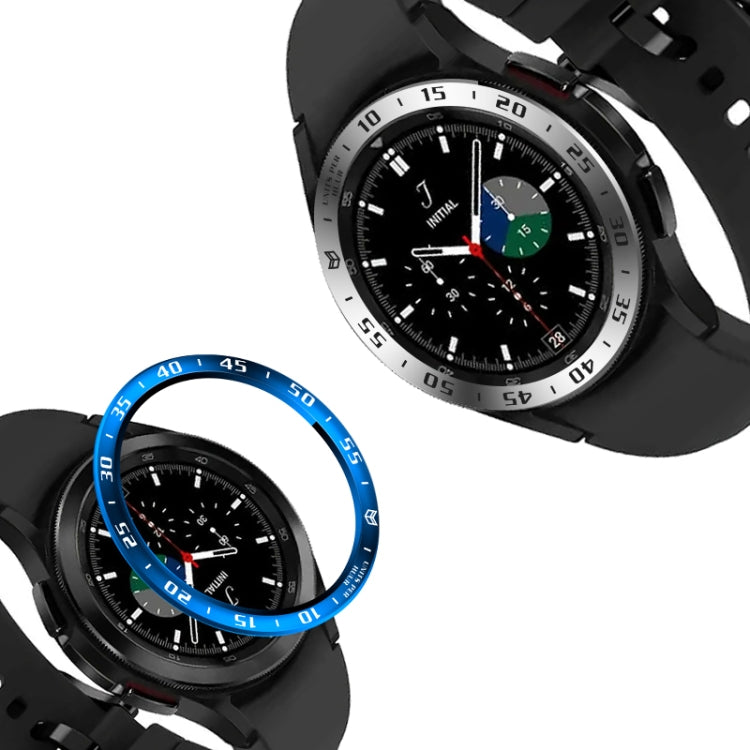 Lünettenring aus Stahl für Smartwatches, Version A, für Samsung Galaxy Watch4 Classic 42 mm und 46 mm