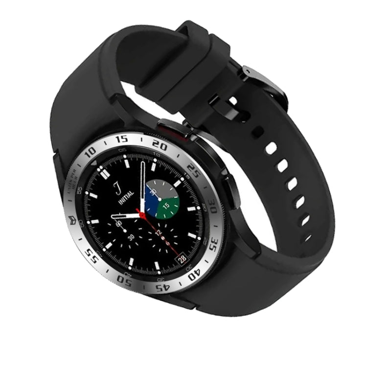 Lünettenring aus Stahl für Smartwatches, Version A, für Samsung Galaxy Watch4 Classic 42 mm und 46 mm