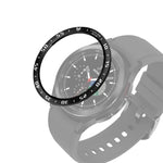 Lünettenring aus Stahl für Smartwatches, Version A, für Samsung Galaxy Watch4 Classic 42 mm und 46 mm