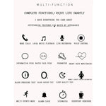 Z73 1.09 inch Touch Screen Smart Bracelet, Support Sleep Monitoring / Heart Rate Monitoring / Voice Control / Women Menstrual Cycle Reminder