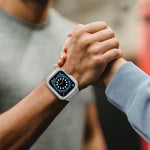 Silicone Integrated Replacement Strap Watchband For Apple Watch Series, For Apple Watch Series 9&8&7 45mm / SE&6&5&4 44mm / 3&2&1 42mm