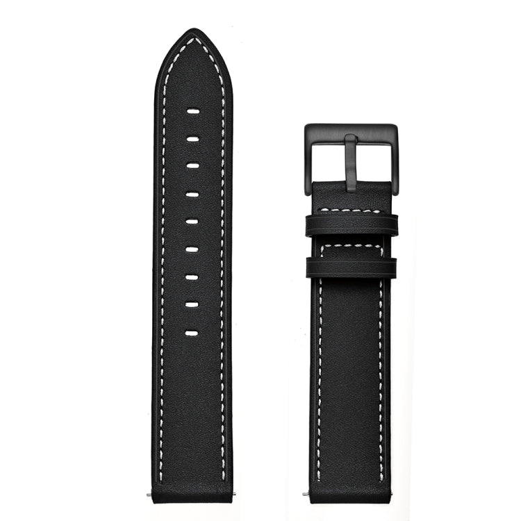 سوار ساعة بديل من الجلد، لساعات Samsung Galaxy Watch4 مقاس 40 مم/44 مم