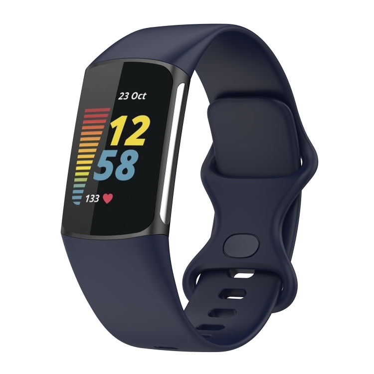 For Fitbit Charge 5 Silicone Replacement Strap Watchband, S, L